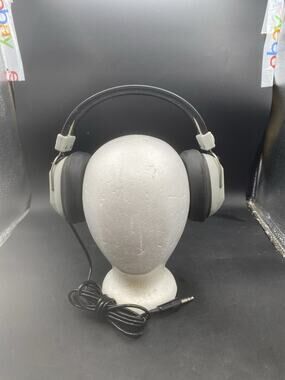 Vintage Realistic Nova10 Stereo Gray Headphones 8 ohm Made in Japan Tested Works